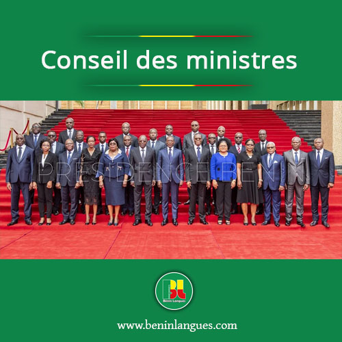 Traduction du point de presse du Conseil des Ministres du 10/03/2021 en Fongbe